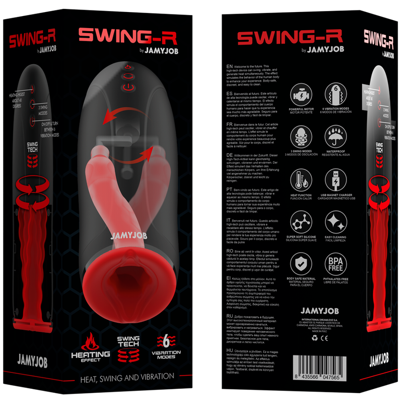 JAMYJOB - SWING-R HEATING EFFECT, SWING TECH AND VIBRATION MASTURBATOR - My naughty haven #