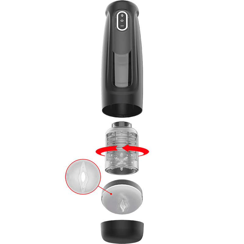 JAMYJOB - TORNADO 360 ROTATE TECH STROKER - My naughty haven #