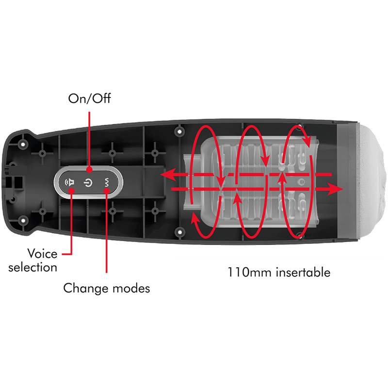 JAMYJOB - TORNADO 360 ROTATE TECH STROKER - My naughty haven #