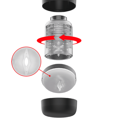 JAMYJOB - TORNADO 360 ROTATE TECH STROKER - My naughty haven #