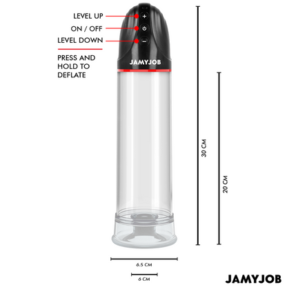 JAMYJOB - XPAND AUTOMATIC PUMP 3 SUCTION LEVELS GREY - My naughty haven #
