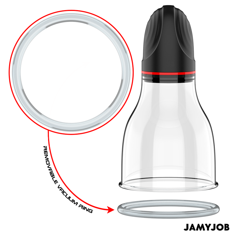 JAMYJOB - XPAND LITE AUTOMATIC TESTICLE PUMP 3 SUCTION LEVELS GREY - My naughty haven #
