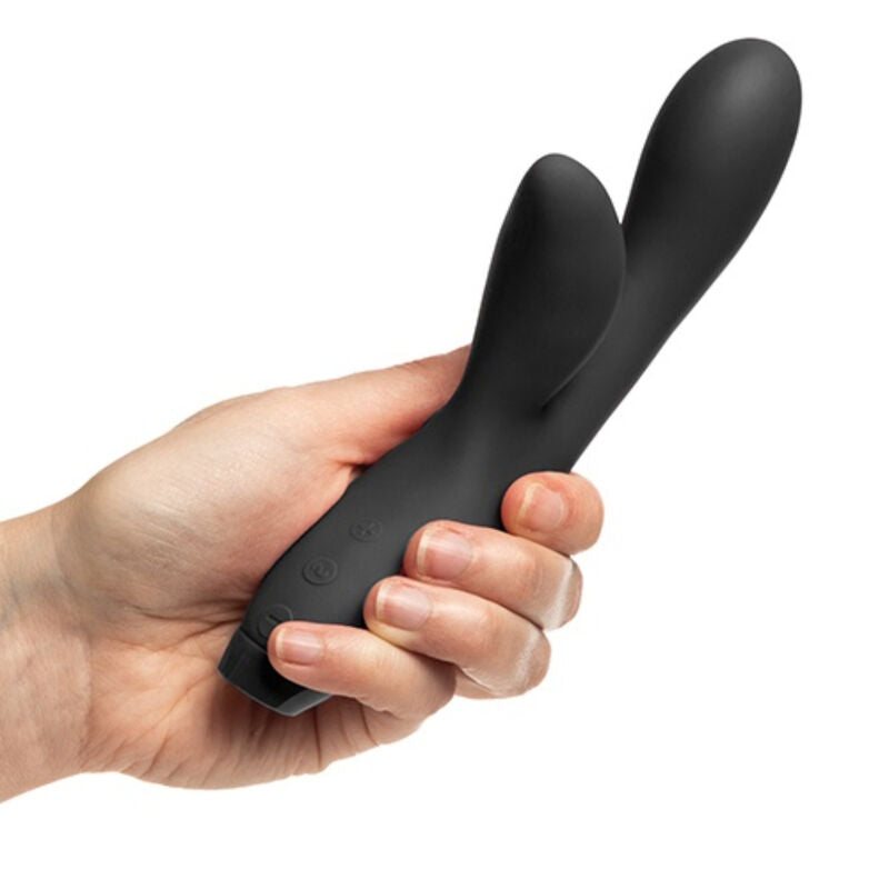 JE JOUE - HERA FLEX RABBIT VIBRATOR - BLACK - My naughty haven #