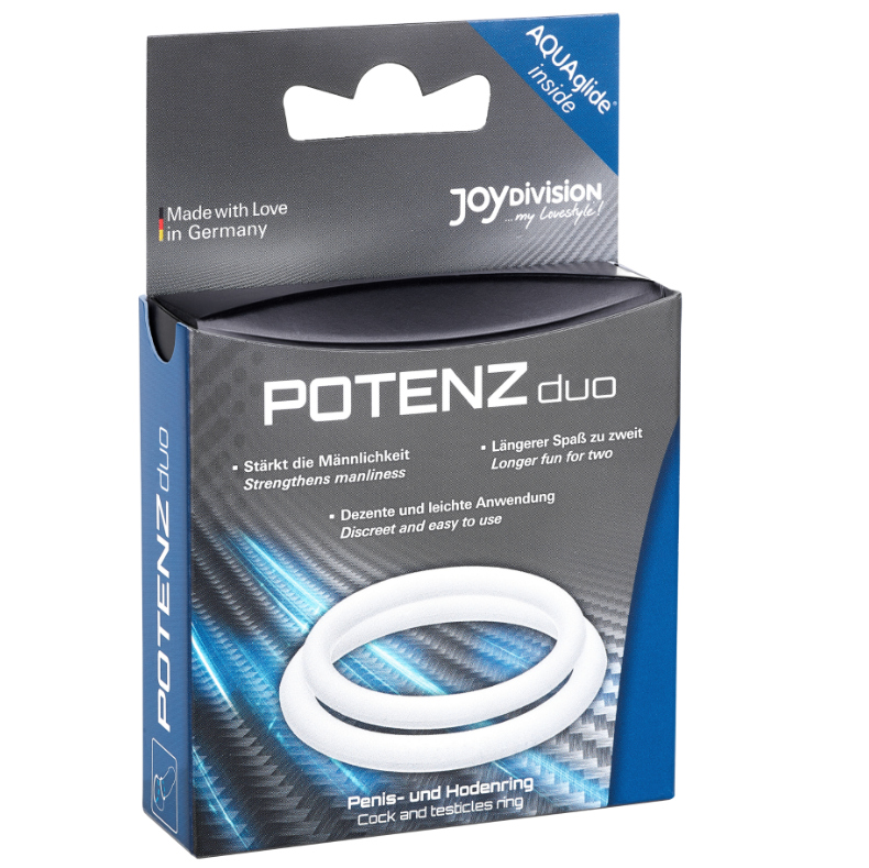 JOYDIVISION POTENZDUO - WHITE RINGS - M - My naughty haven #