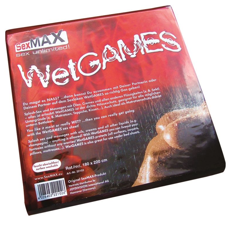 JOYDIVISION SEXMAX - WETGAMES SEX-LAKEN RED - My naughty haven #