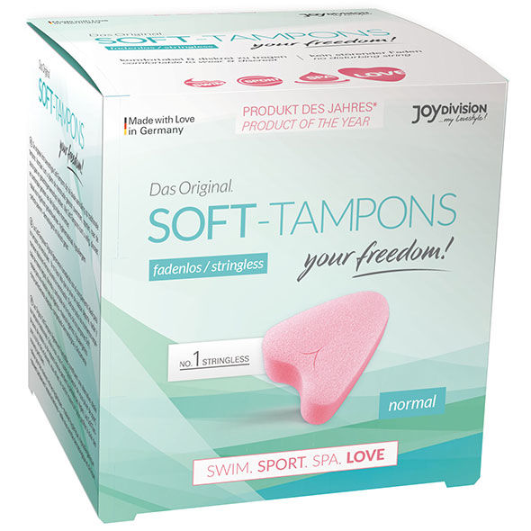 JOYDIVISION SOFT-TAMPONS - ORIGINAL SOFT-TAMPONS 3 UNITS - My naughty haven #