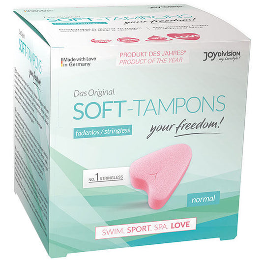 JOYDIVISION SOFT-TAMPONS - ORIGINAL SOFT-TAMPONS 3 UNITS - My naughty haven #