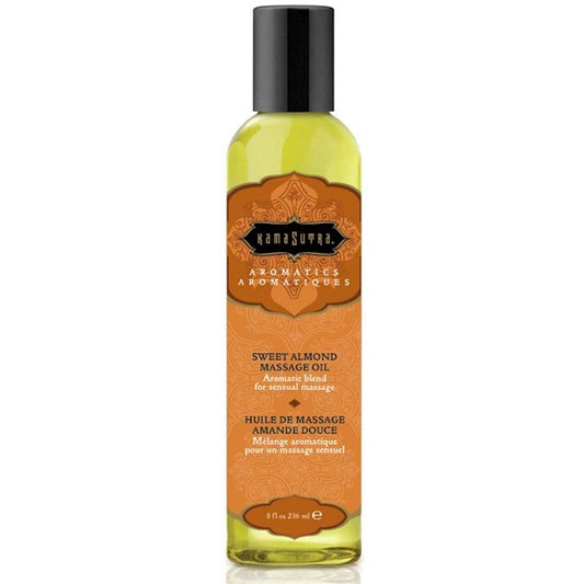 KAMASUTRA - SWEET ALMOND MASSAGE OIL 236ML - My naughty haven #