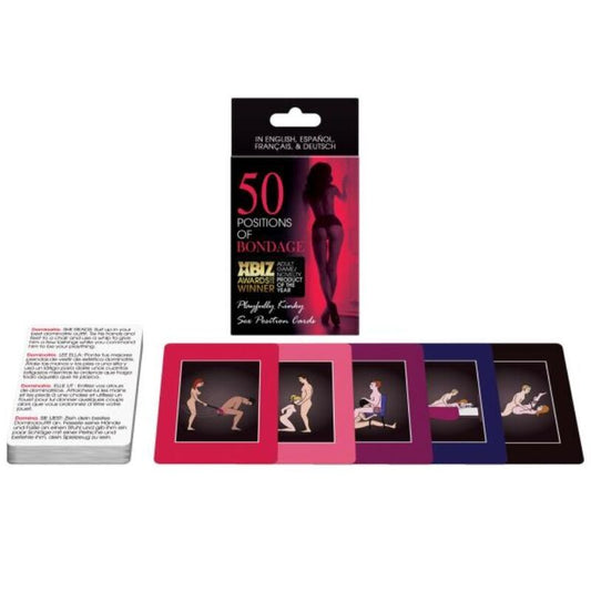 KHEPER GAMES - 50 POSITIONS OF BONDAGE CARDS - My naughty haven #