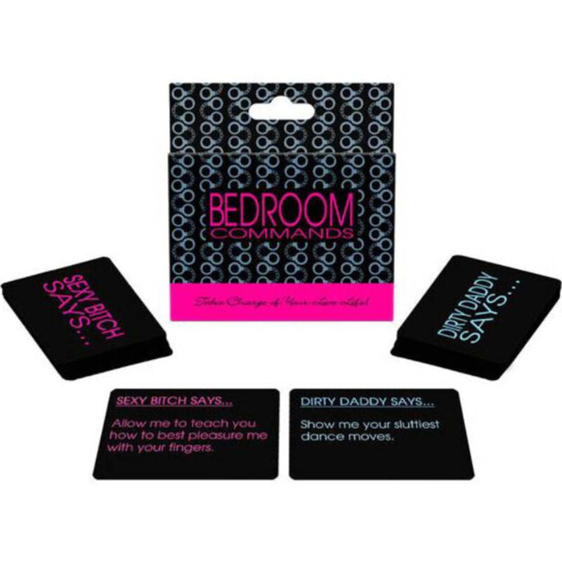 KHEPER GAMES - BEDROOM COMMANDS CARD GAME /EN - My naughty haven #
