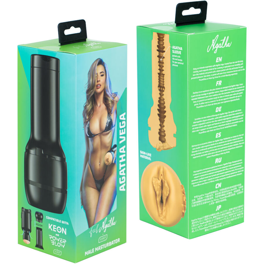 KIIROO - FEEL AGATHA VEGA MASTURBADOR STARS COLLECTION - My naughty haven #