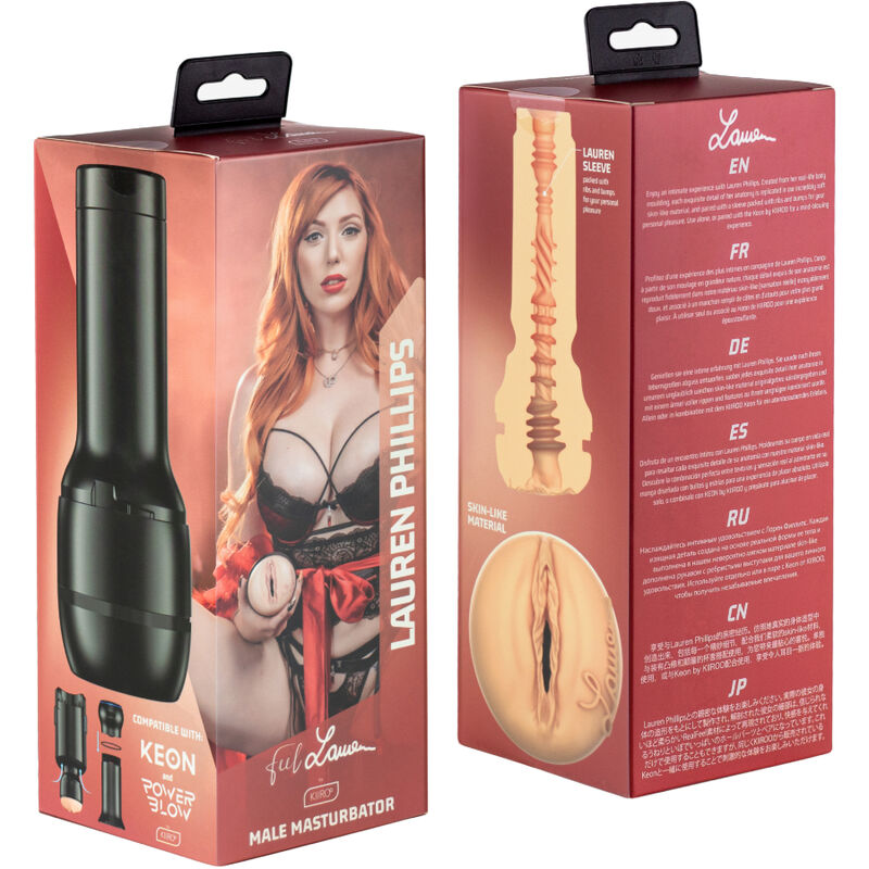 KIIROO - FEEL LAUREN PHILLIPS STARS COLLECTION STROKERS POWERBLOW COMPATIBLE - My naughty haven #