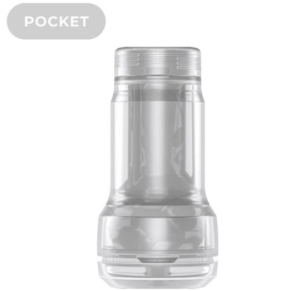 KIIROO - FEEL POCKET STROKER CRYSTAL BY KIIROO TRANSPARENT - My naughty haven #