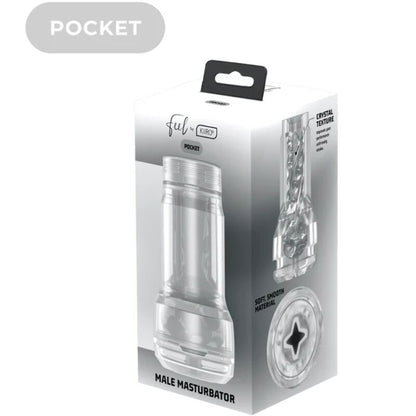 KIIROO - FEEL POCKET STROKER CRYSTAL BY KIIROO TRANSPARENT - My naughty haven #