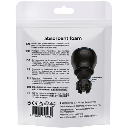 KIIROO - POWER BLOW ABSORBENT FOAM 5 PACK - My naughty haven #