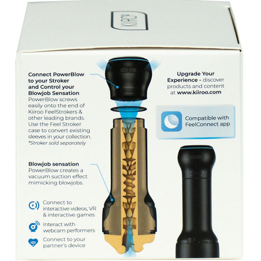 KIIROO - POWERBLOW INTERACTIVE SUCTION DEVICE - My naughty haven #