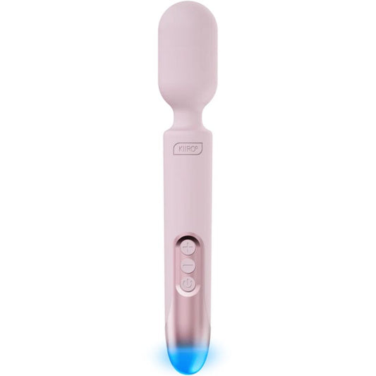 KIIROO - PROWAND VIBRATOR WAND REMOTE CONTROL + FREE APP PINK - My naughty haven #