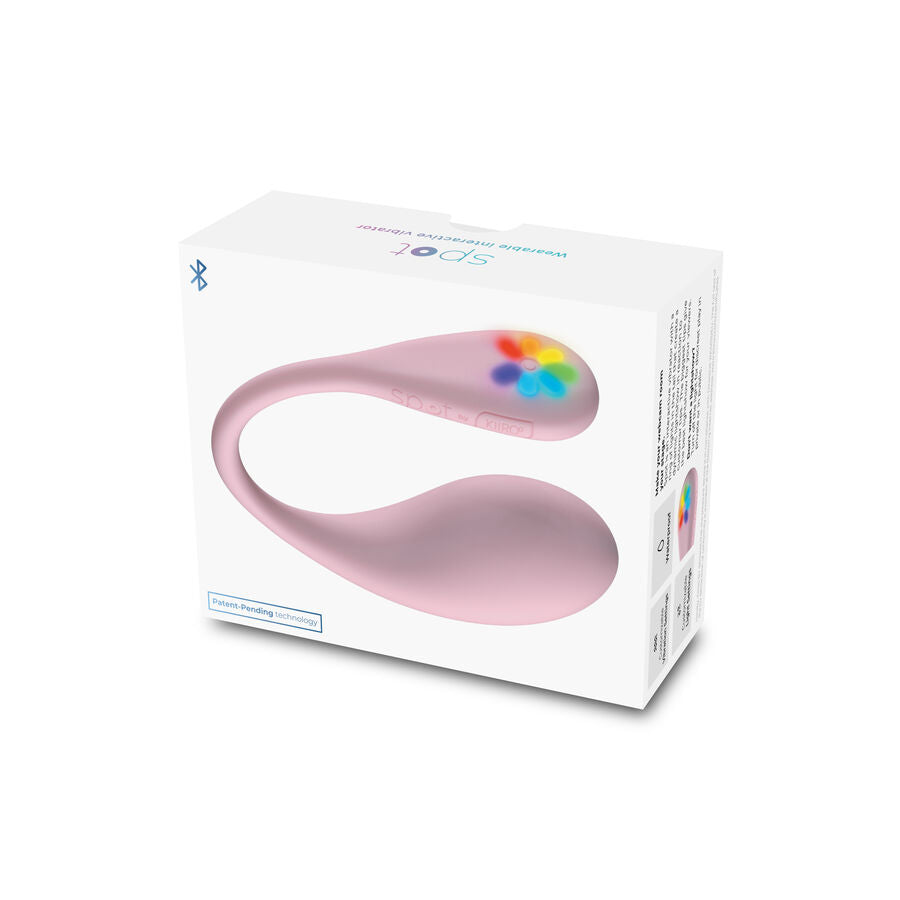 KIIROO - SPOT KISS ME U-SHAPED VIBRATOR PINK - My naughty haven #