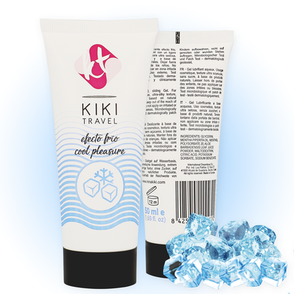KIKÍ TRAVEL - COOLING EFFECT LUBRICANT 50 ML - My naughty haven #