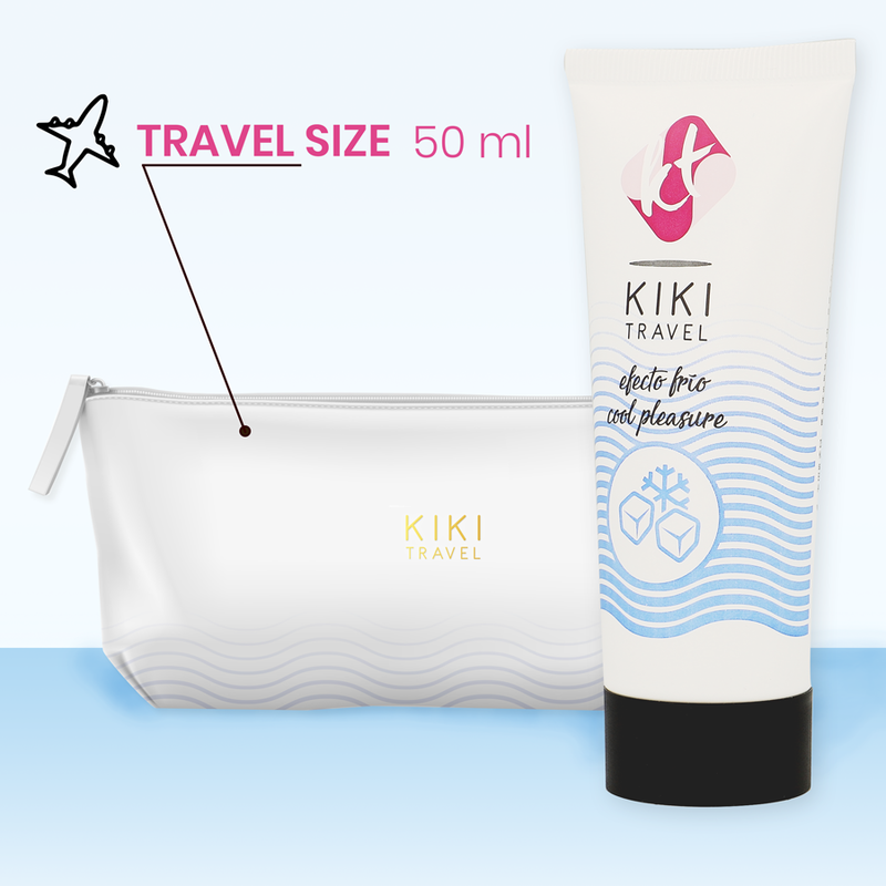 KIKÍ TRAVEL - COOLING EFFECT LUBRICANT 50 ML - My naughty haven #