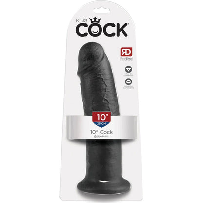 KING COCK - 10 DILDO BLACK 25 CM - My naughty haven #