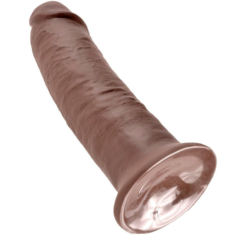 KING COCK - 10 DILDO BROWN 25.4 CM - My naughty haven #