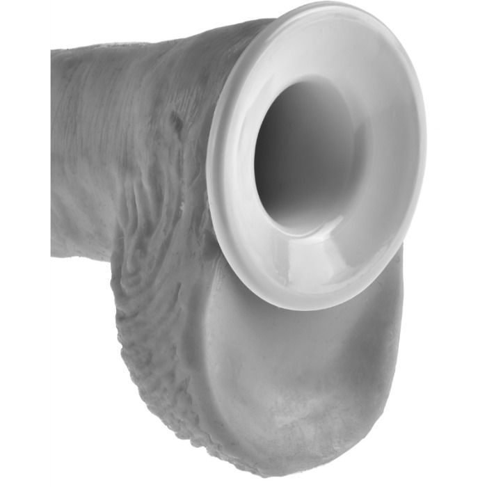 KING COCK - 30.5 CM HOLLOW STRAP-ON SUSPENDER SYSTEM - FLESH - My naughty haven #