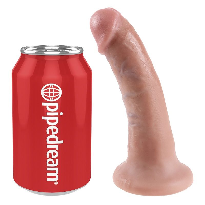 KING COCK - 6 DILDO FLESH 15.2 CM - My naughty haven #