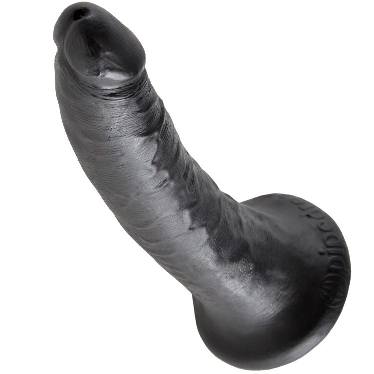KING COCK - 7 DILDO BLACK 17.8 CM - My naughty haven #