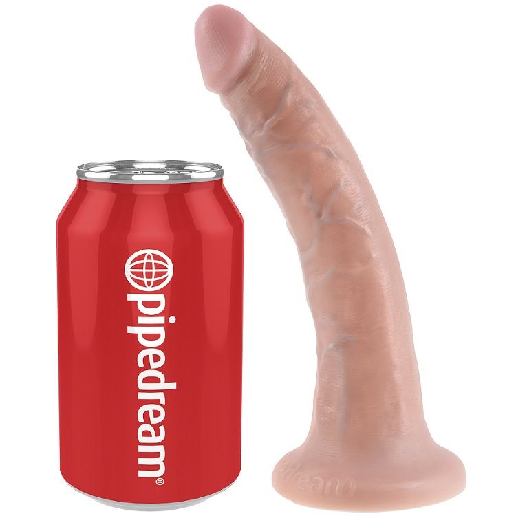 KING COCK - 7 DILDO FLESH 17.8 CM - My naughty haven #