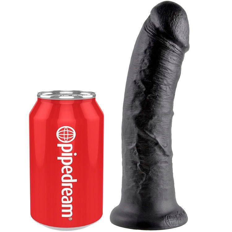 KING COCK - 8 DILDO BLACK 20.3 CM - My naughty haven #