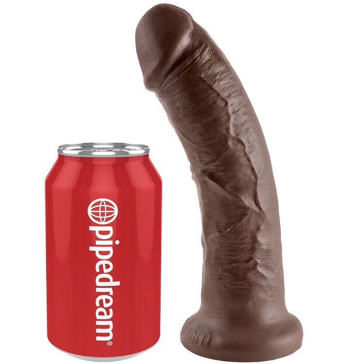 KING COCK - 8 DILDO BROWN 20.3 CM - My naughty haven #