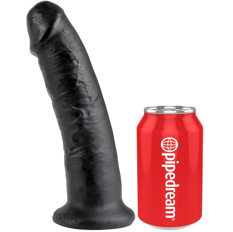 KING COCK - 9 DILDO BLACK 22.9 CM - My naughty haven #