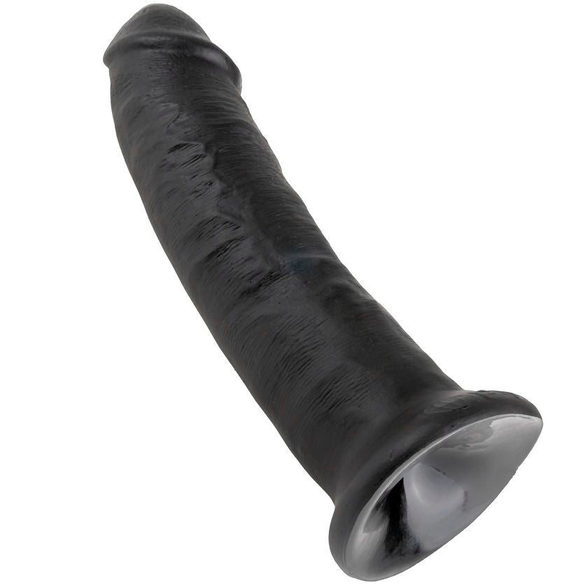 KING COCK - 9 DILDO BLACK 22.9 CM - My naughty haven #