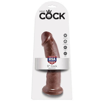 KING COCK - 9 DILDO BROWN 22.9 CM - My naughty haven #
