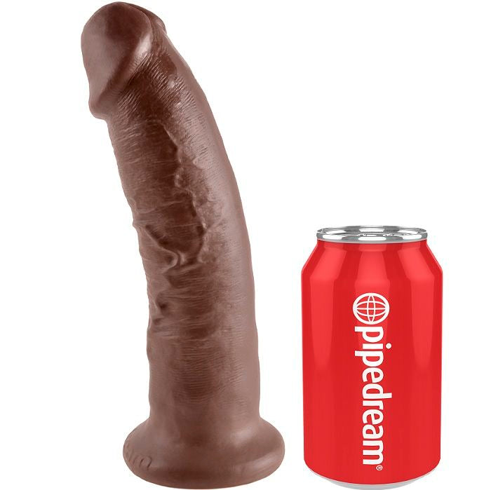 KING COCK - 9 DILDO BROWN 22.9 CM - My naughty haven #