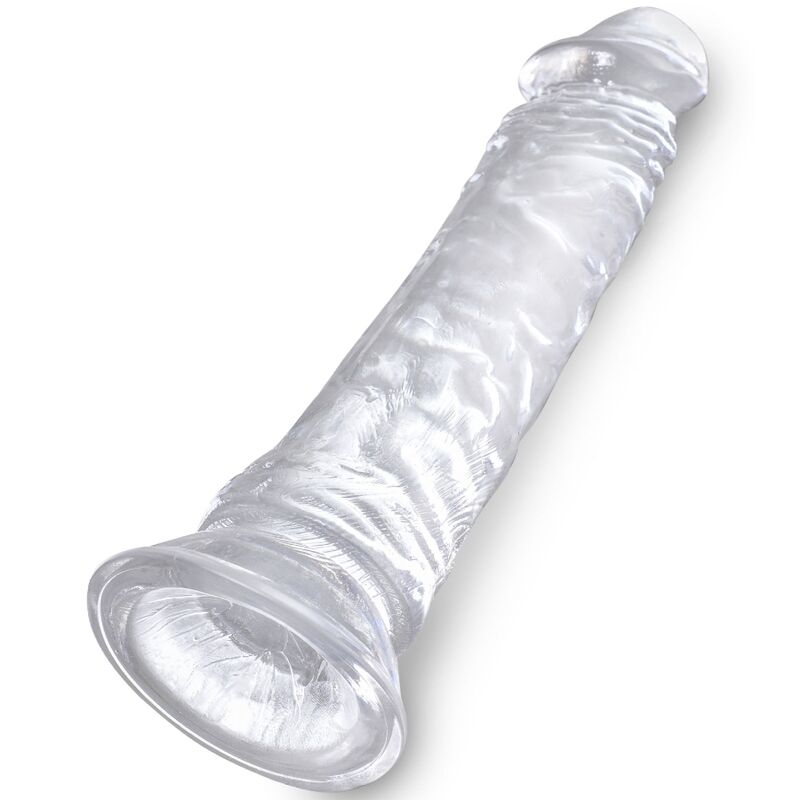 KING COCK - CLEAR REALISTIC PENIS 19.7 CM TRANSPARENT - My naughty haven #