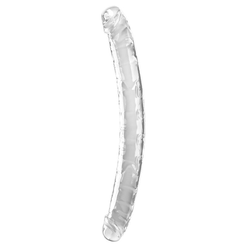 KING COCK - DOUBLE TROUBLE DOUBLE DILDO 46 CM CLEAR - My naughty haven #