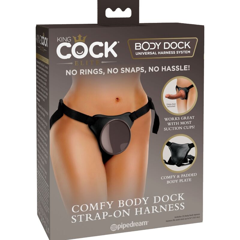 KING COCK - ELITE COMFY ADJUSTABLE HARNESS - My naughty haven #