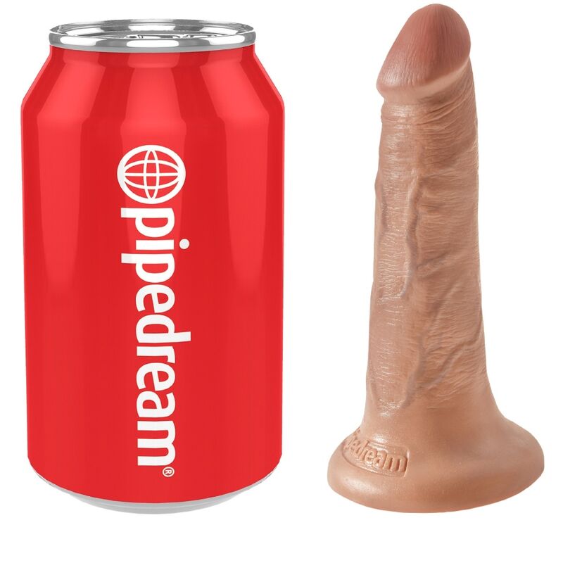 KING COCK - REALISTIC PENIS 12 CM CARAMEL - My naughty haven #