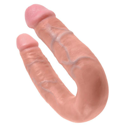 KING COCK - U-SHAPED MEDIUM DOUBLE TROUBLE FLESH 13.9 CM - My naughty haven #