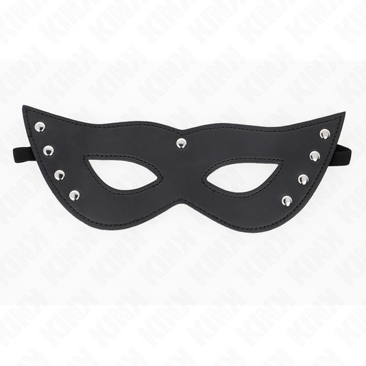 KINK - 4 RIVETS EYE MASK 28 x 8 CM - My naughty haven #