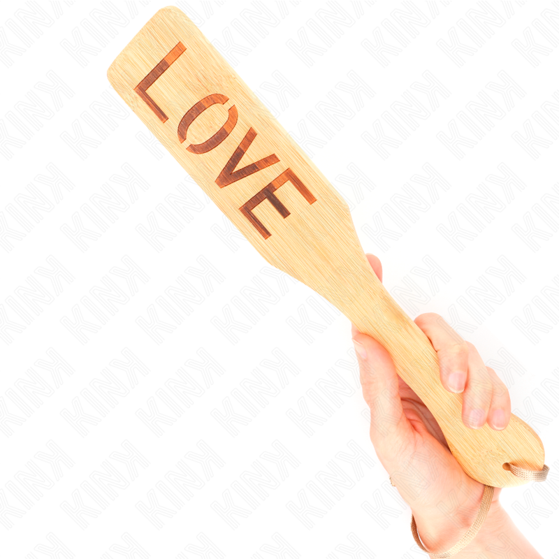 KINK - BAMBOO PALETTE WORD LOVE 32 X 5.5 CM - My naughty haven #