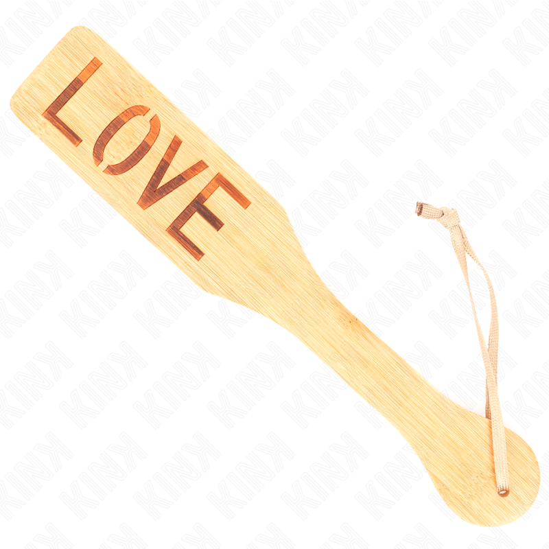 KINK - BAMBOO PALETTE WORD LOVE 32 X 5.5 CM - My naughty haven #