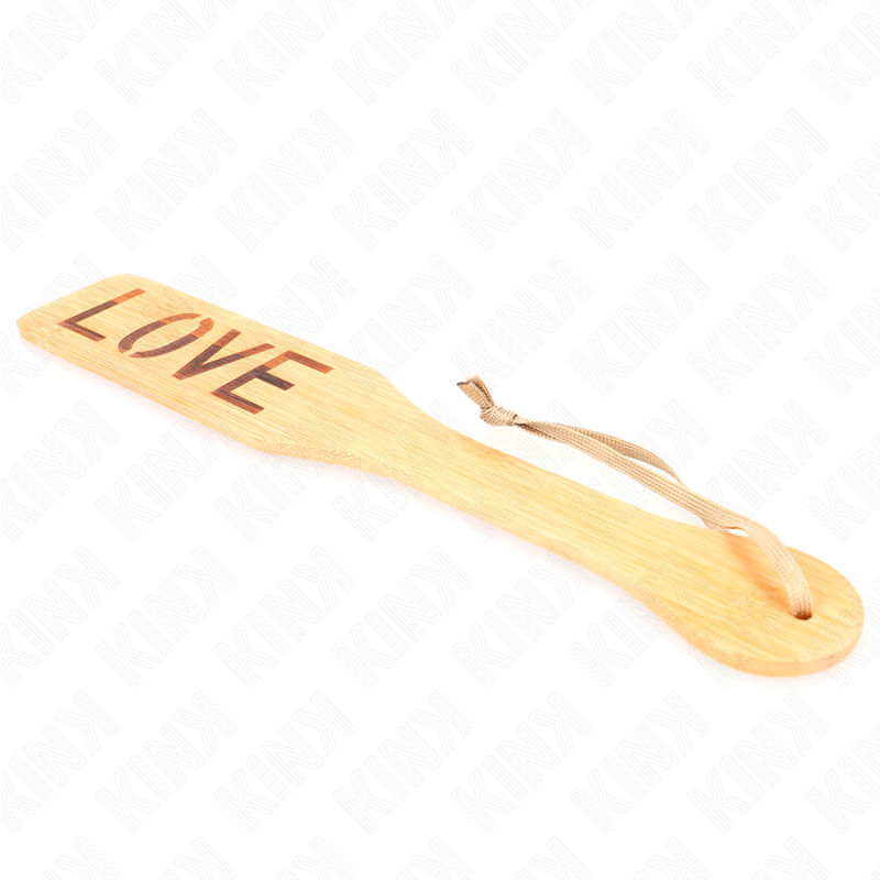 KINK - BAMBOO PALETTE WORD LOVE 32 X 5.5 CM - My naughty haven #