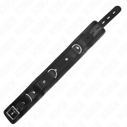 KINK - BASIC MODEL COLLAR WITH LEASH 65 CM MODEL 1 53 X 6 CM - My naughty haven #