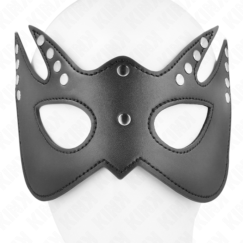 KINK - BAT MASK WITH RIVETS 23 x 15 CM - My naughty haven #