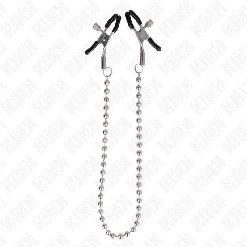 KINK - BEAD CHAIN NIPPLE CLAMPS 30 CM - My naughty haven #