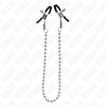 KINK - BEAD CHAIN NIPPLE CLAMPS 30 CM - My naughty haven #
