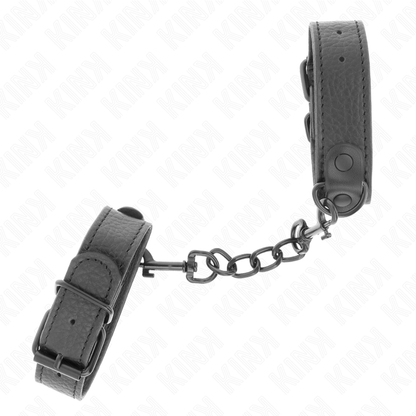 KINK - BEGINNER HAND CUFFS ADJUSTABLE 13-23 CM X 2.2 CM - My naughty haven #